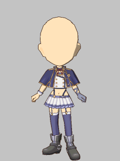 【セット服】[ﾛｸでなし]ｼｽﾃｨｰﾅ=ﾌｨｰﾍﾞﾙ 制服