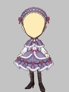 【セット服】[城咲ﾛﾝﾄﾞﾝ]清楚な薔薇少女 衣装