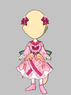 【セット服】[紅葉さん]桜着物