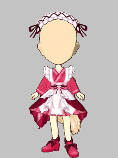 【セット服】[紅葉さん]紅音ちゃん春色ﾒｲﾄﾞ衣装