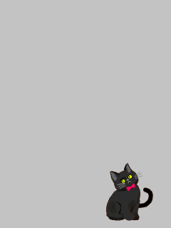 【ペット】足元に座る黒猫