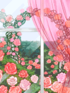 【背景】[ATELIER PIERROT]薔薇の庭園
