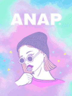 【背景】[ANAP]ｸﾞﾗﾃﾞANAP背景