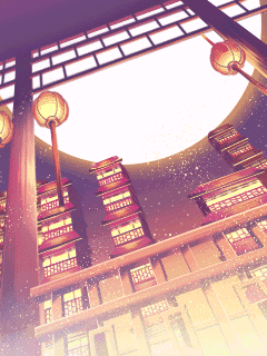 【背景】[いかり]金色の月