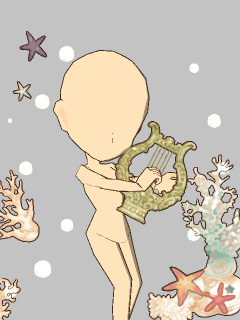 【高級品】[Sakizo]人魚の竪琴