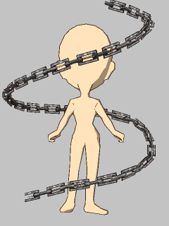【アクセ３】纏わり付く束縛の鎖