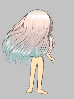 【髪型】[こもりひっき]幻想少女 髪型