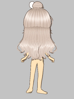 【髪型】[毒舌あざらし]お団子ﾊｰﾌｱｯﾌﾟﾍｱｰ