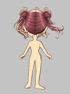 【髪型】[いかり]金魚の少女 ﾍｱ