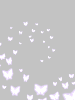【エフェクト】光る蝶の群れ