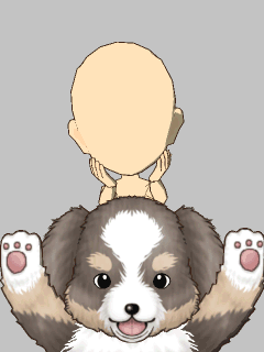 【オブジェ】大きなばんざいﾊﾞｰﾆｰｽﾞ