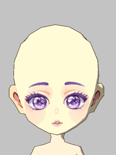 【かお】紫庭の歌姫(色白)