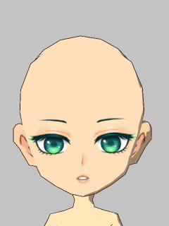 【かお】高貴な翠眼