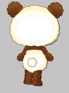 【セット服】[もじもじぱんだ]もじもじぱんだきぐるみ