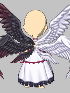 【セット服】[萌えCan]6枚羽の堕天使