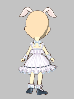 【セット服】[和錆]Twinkle Bunny pink 衣装