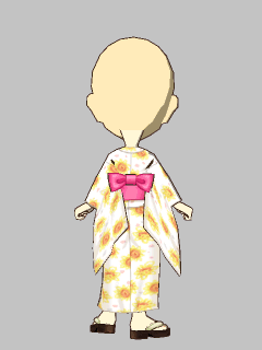 【セット服】[LIZ LISA]ひまわり柄浴衣