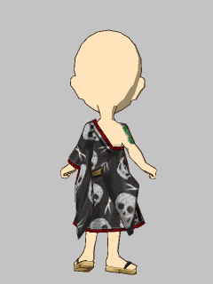【セット服】流れ者の粋な着物