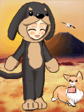"あん(^3^)/"